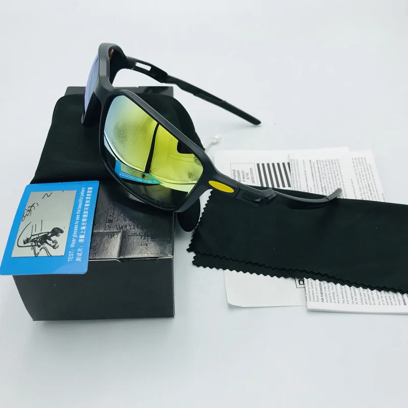 Новая модель поляризованные мужские и женские солнечные очки для бега спортивные велосипедные очки Mtb очки дорожные велосипедные очки Oculos - Цвет: Model 1 Polarized