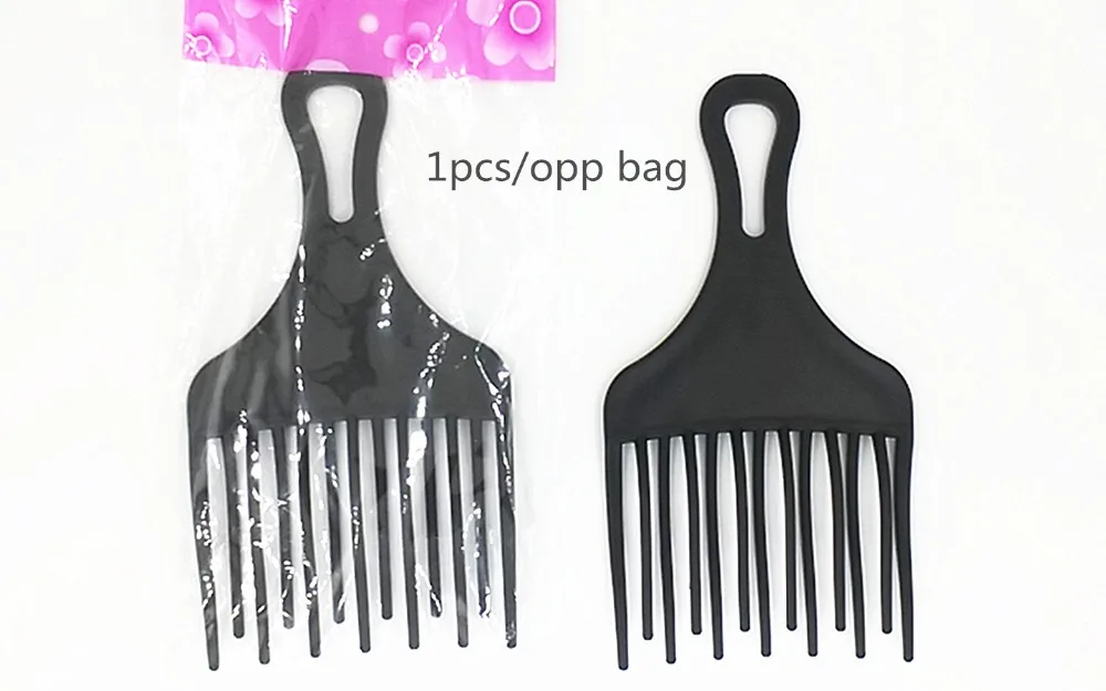 1pcs Plastic High and low gear comb, hair comb, hair fork comb insert
