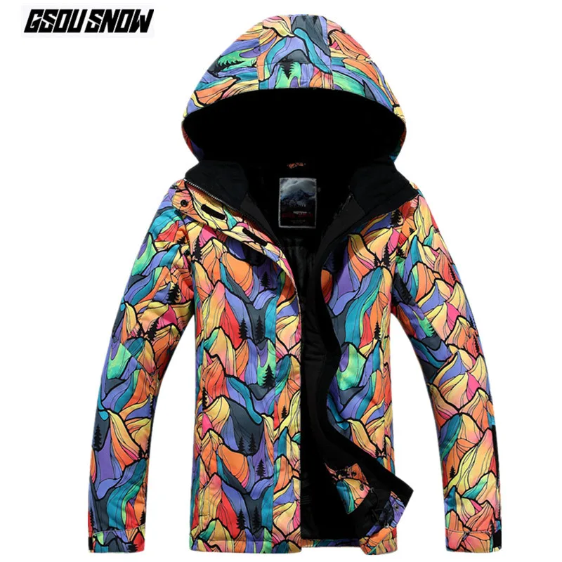 

GSOU SNOW Brand Ski Jackets Women Winter Outdoor Jacket Waterproof Snowboard Coat Female Skiing Snowboarding Warm Snow Clothes