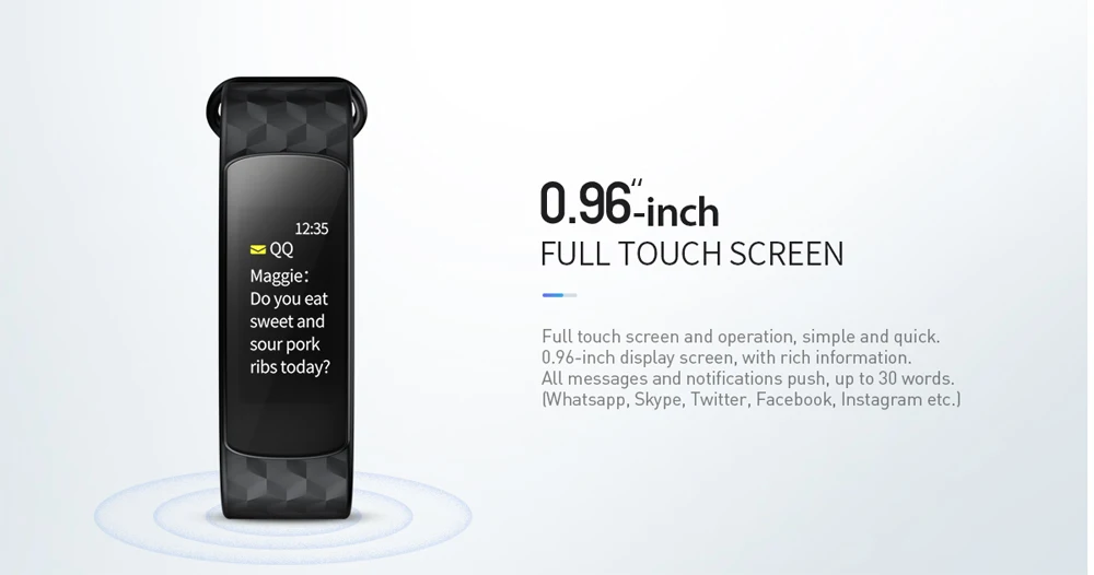 i6 hrc smart bracelet (5)