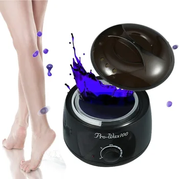 

110-240V 100W 500ml Hair Removal Hot Paraffin Wax Pot Warmer Heater Waxing Hair Depilatory