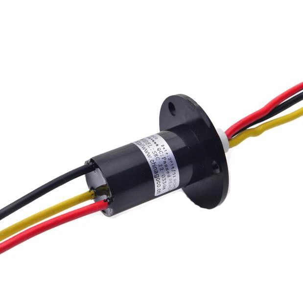 

Large Current 30A 2/3/4/5/6 Channel Slip Ring 22mm/31mm Rotate Connector Slip Rings SRC-22-0X30A Capsule Conductive Slipring