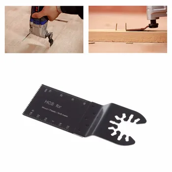 

1pc Wood Opening Hole Saw Blade Oscillating Electric Multi Tool Part HCS 32x40mm