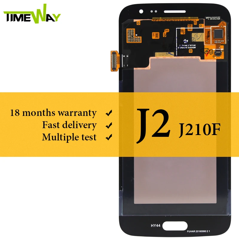 100% протестированный ЖК-дисплей для Samsung J2 2016 J210 J210F с сенсорным экраном в сборе