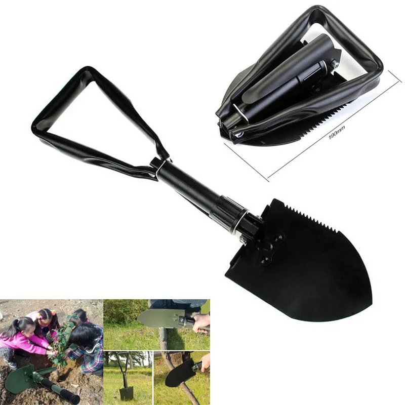 

Folding Shovel Survival Multi Tools Pouch Outdoor Garden Camping Hiking Spade (LY-570)