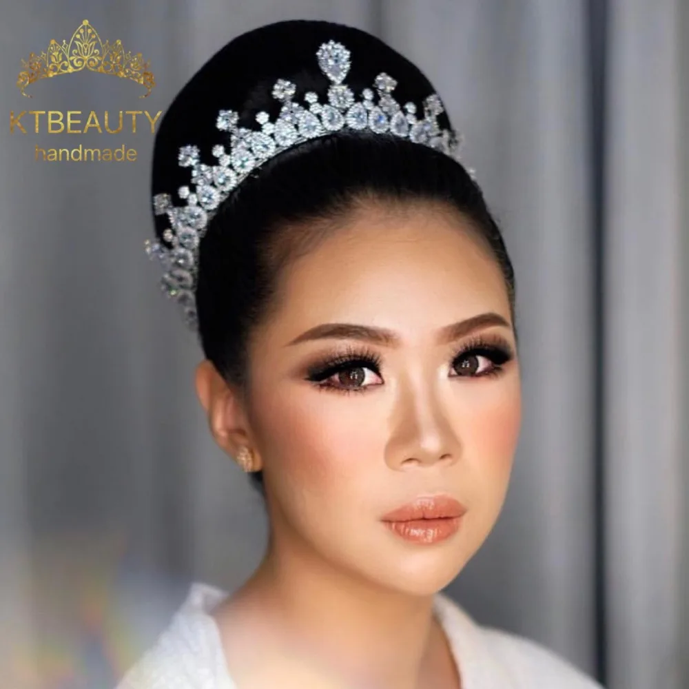 Aliexpress.com : Buy Rhinestone Custom Made Zircon Tiara Cover Earring