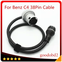 Diagnostic Tool SD C4 38Pin Cable Truck Tools for Benz MB SD Connect Compact 4 Multiplexer