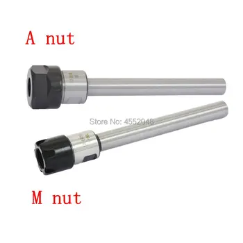 

Deep processing C12-ER8 ER11 ER16 ER20 100L 150L 200LCollet Chuck Holder extension rod/bar Straight 12mm Shank for CNC Milling L