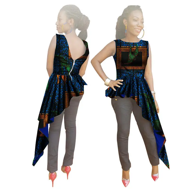 2018-summer-print-Dresses-sleeveless-robe-africaine-dashiki-african-dresses-for-women-O-Neck-cotton-african(12)