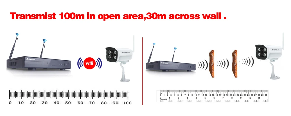 Беспроводной CCTV Камера Системы 960 P 8ch 1.3MP IP Камера Водонепроницаемый Открытый P2P охранных Системы видеонаблюдения Наборы