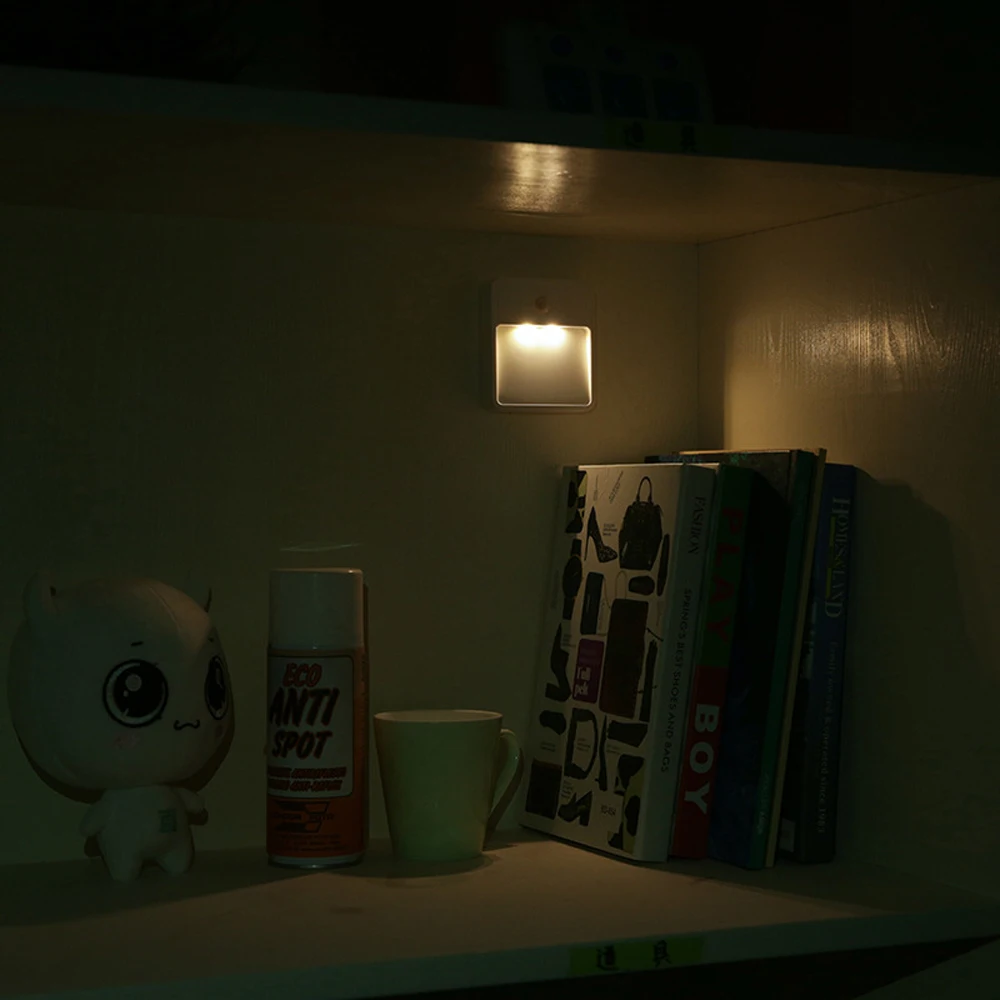 Battery-Power-Indoor-Motion-Activated-Sensor-LED-Night-Light-2-LED-Indoor-Wall-Lamps-Wireless-Cabinet-Bedroom-Detector-Torch4