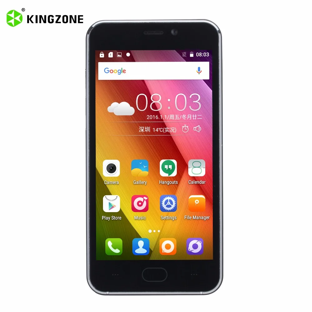 Kingzone S2 3G Smart Mobile Phone 4 5 inch 8GB ROM 1GB RAM Quad Core GSM