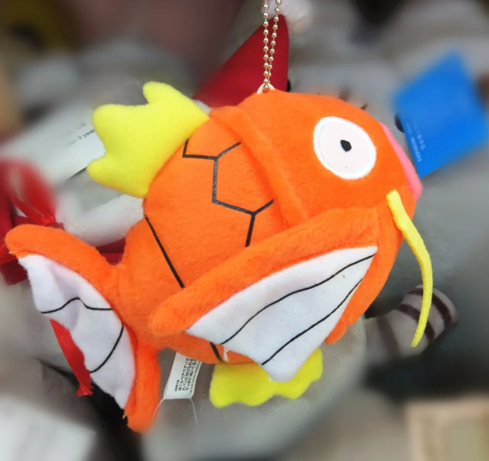 Горячая Magikarp меховой шарик-подвеска с брелком мини мягкие куклы игрушки хорошие детские подарочные игрушки