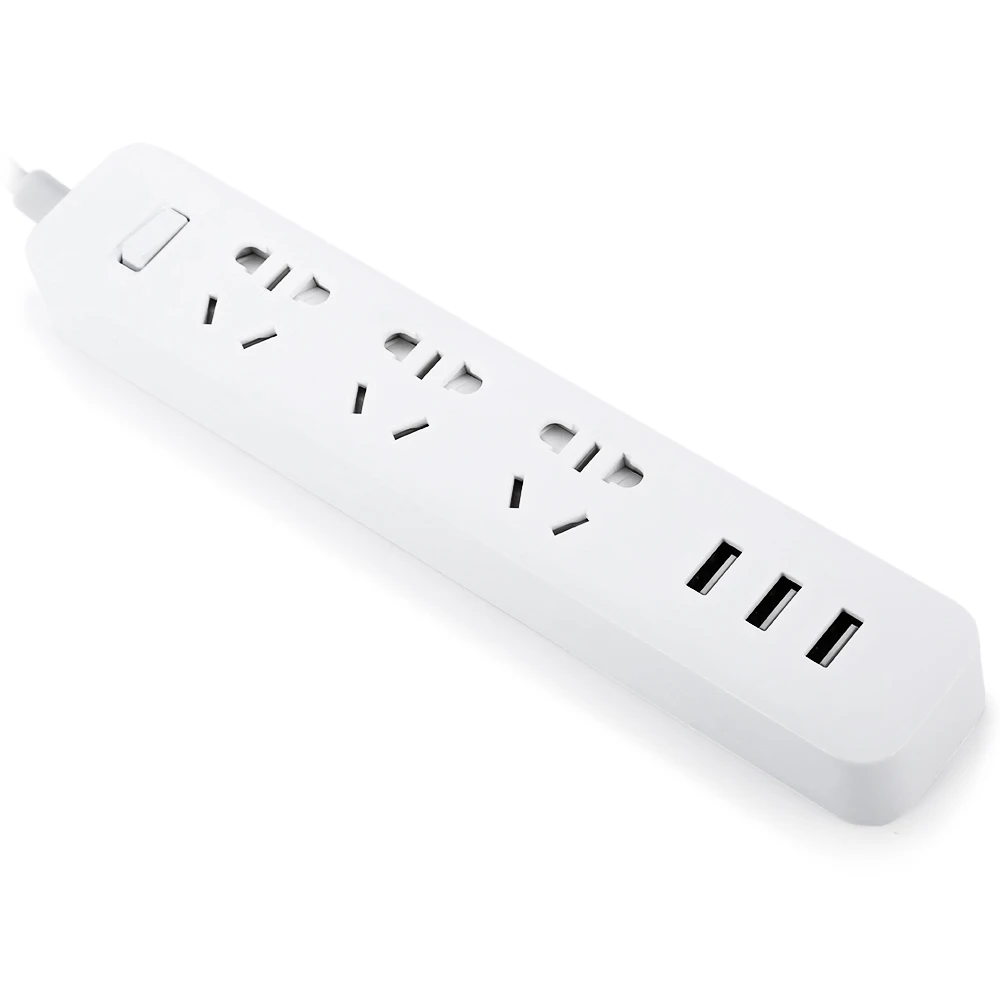 Xiaomi 3 Smart Adaptation В 250 10A power Strip с стандартными розетками порта usb Socket Plug для телефона