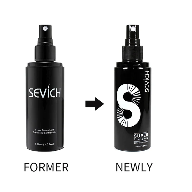 100ml SEVICH Hair Fiber Styling Hair Holding Spray New Style Hair Spray Thickening Mist for Men and Women 4