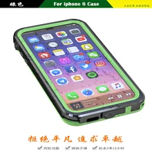 

High quality Outdoor phone Case For iphone X super Dustproof Waterproof Shorkproof Bag Shell Full Body Cover IP68