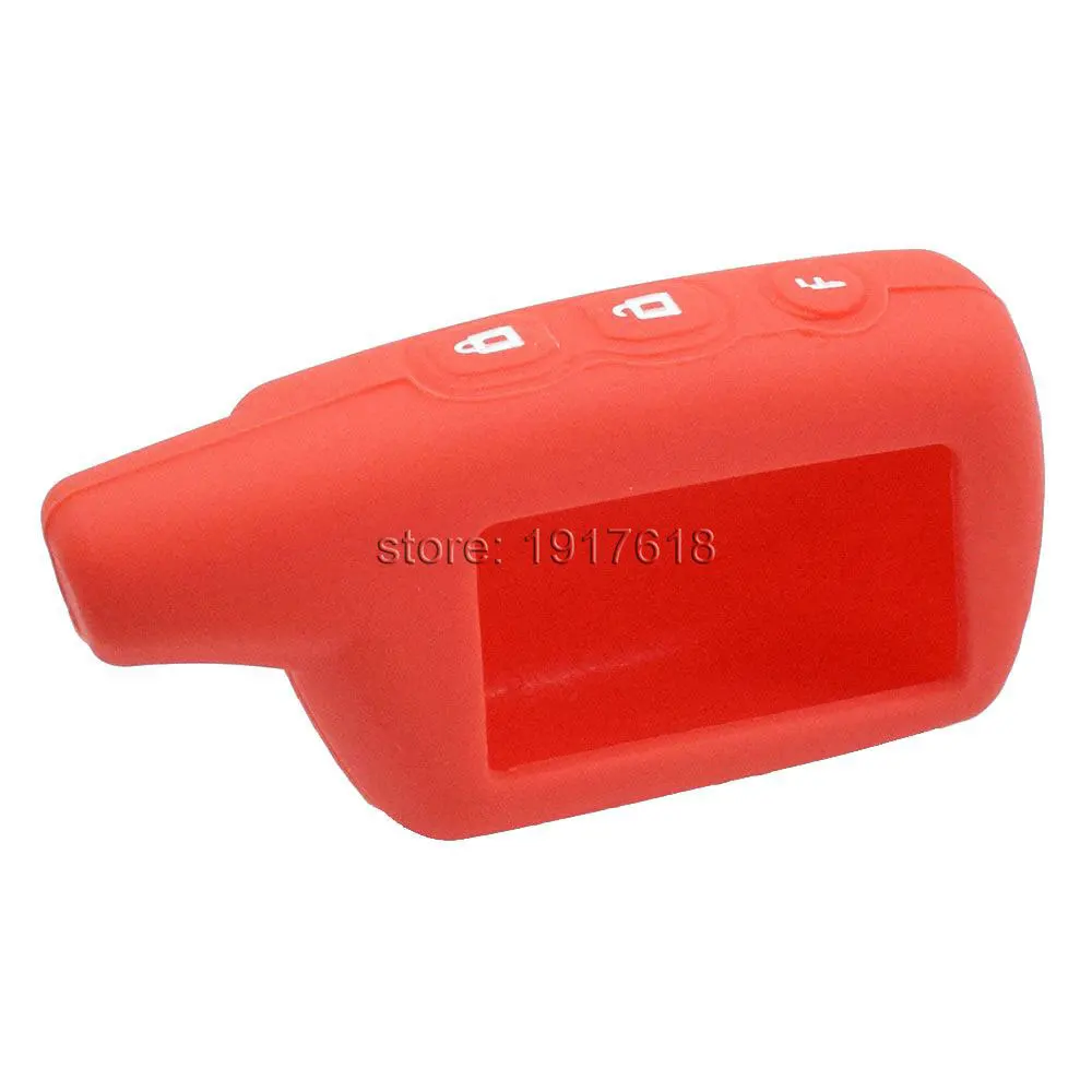 Silicone Remote Control Cover Case For Pandora DXL 3000 3170 3250 3290 3500 3700 Russia 2-Way Car Alarm System LCD Transmitter remote control case cover