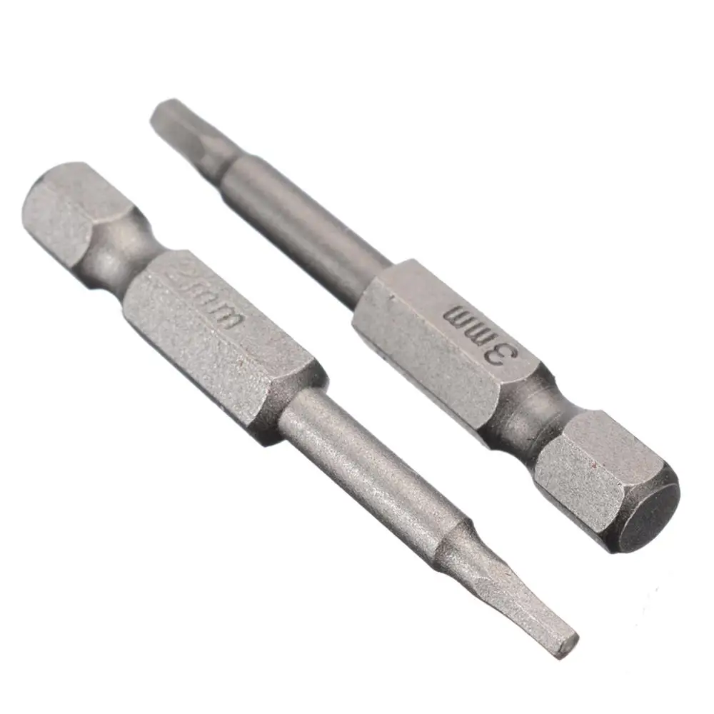 8Pcs 1/4'' Hex Shank Magnetic Hex Head Screwdriver Bits Safety Tool Set 50mm ABE 8Pcs 1/4'' Hex Shank Magnetic Hex Head Screwdriver Bits Safety Tool Set 50mm ABE