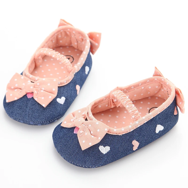 denim shoes for baby girl