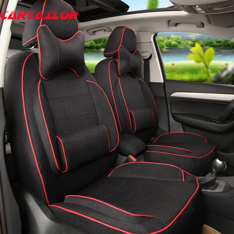 CARTAILOR Car Seat Cover Custom for 2011 Mitsubishi Pajero Sport Seat