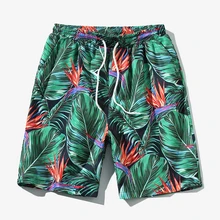 Большие размеры, мужские летние повседневные шорты с принтом, дышащие удобные повседневные пляжные бермуды, шорты 4XL 5XL