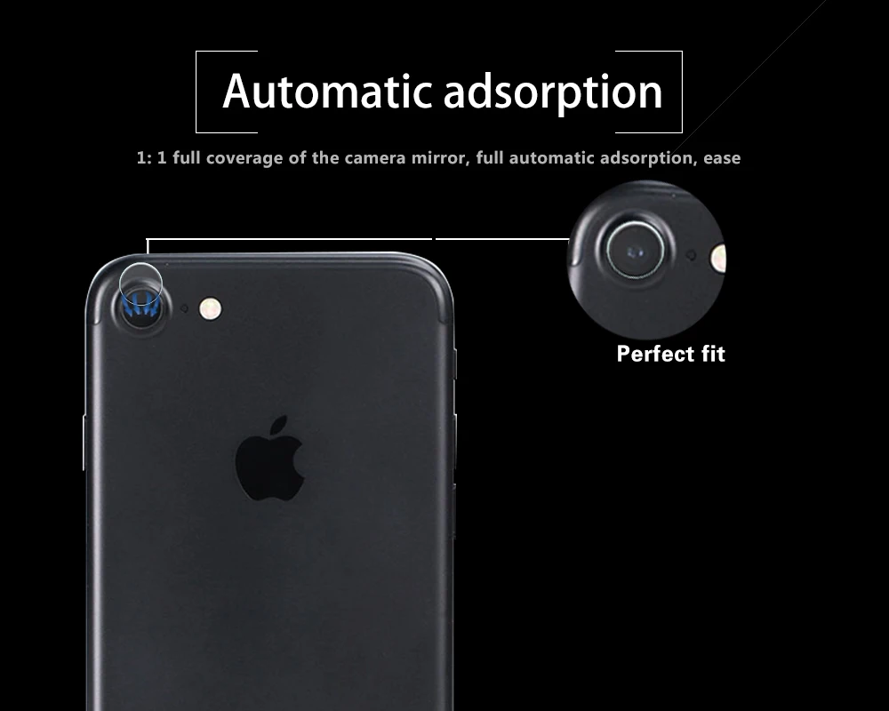 Защитная пленка NWT для задней камеры из закаленного стекла Apple iPhone 7 A1660 4 &quot