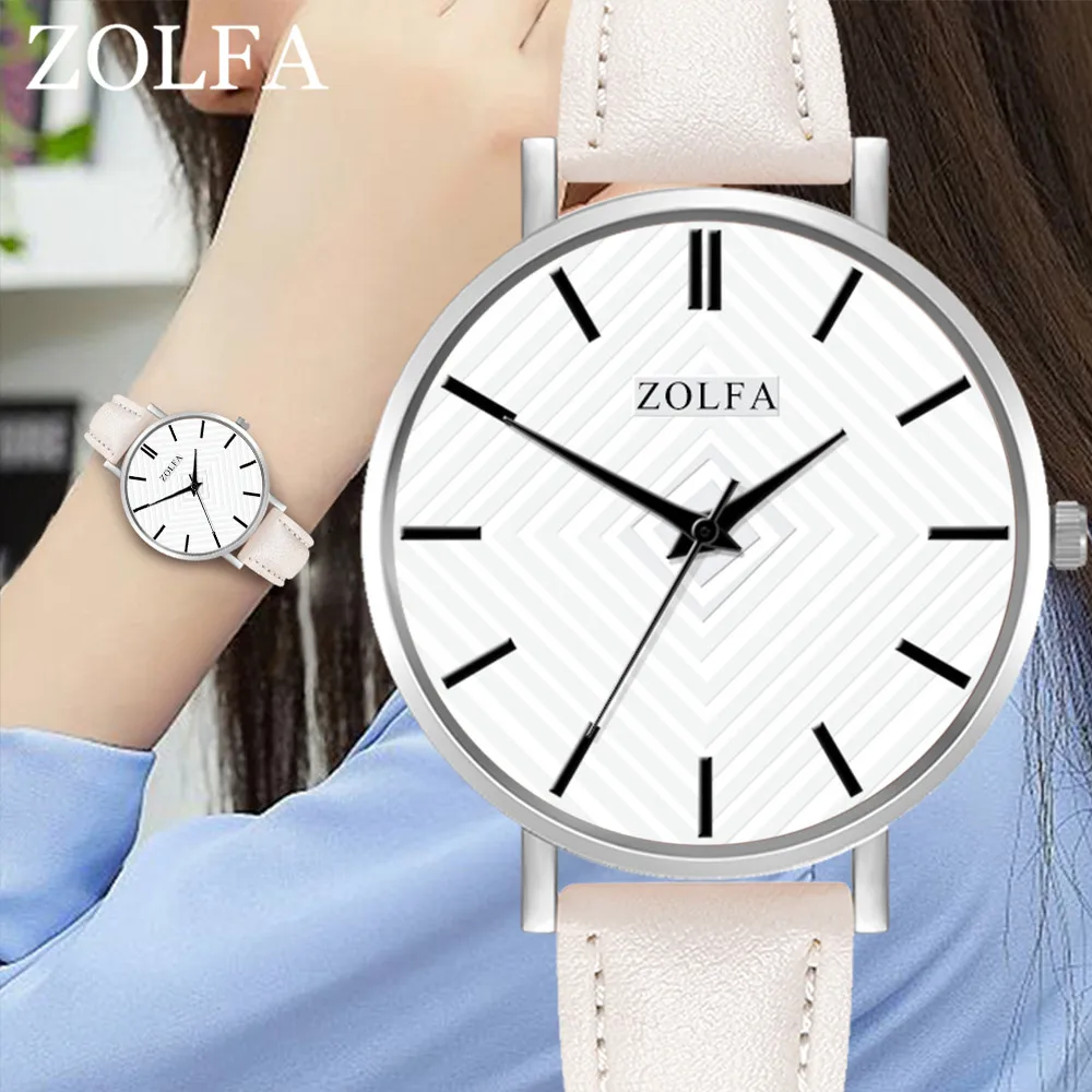 

Quartz Watch Woman's High-end Blue Glass Life Waterproof Distinguished Women