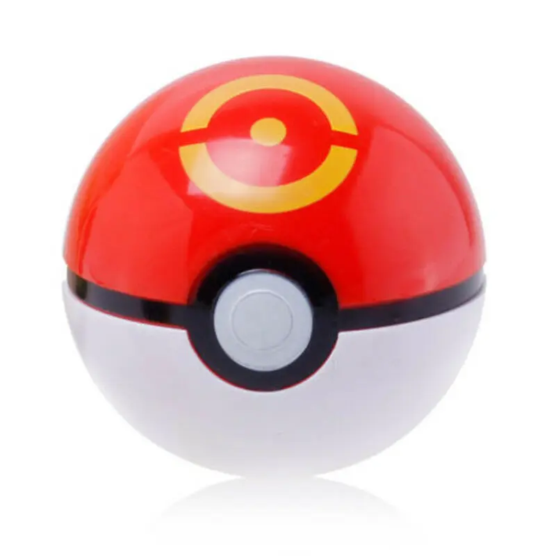 Креативный 7 см Pokemon Pikachu Poke Ball Косплей Pop-up Poke Ball Детская игрушка подарок пластиковый мяч Пикачу - Цвет: Style H