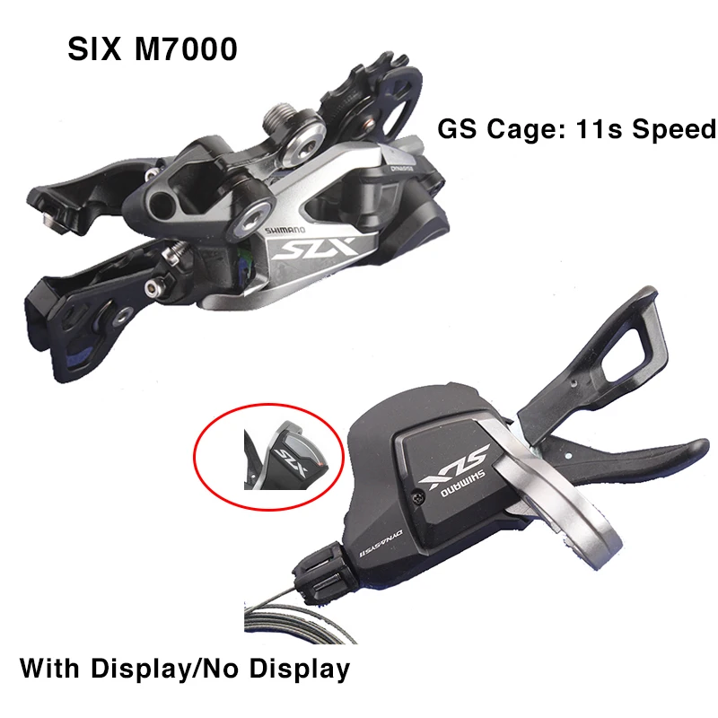 

SHIMANO DEORE SLX M7000 Groupset SHIFT LEVER With REAR DERAILLEUR MTB 11s SPEED M7000 SL+RD GS