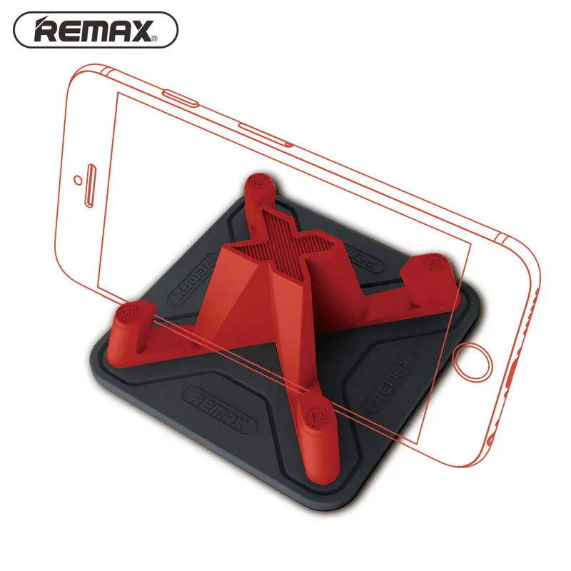 

Remax Car Phone Holder Soft Silicone Anti Slip Mat Holder for Smart Mobile Phone Car Holder Stand For iPhone 7 5s 6 samsung S7
