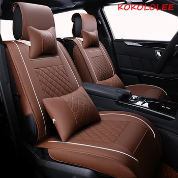 

[kokololee] Universal car seat cover for hyundai Elantra solaris tucson Zhiguli veloster getz creta i20 i30 ix35 i40 car seats
