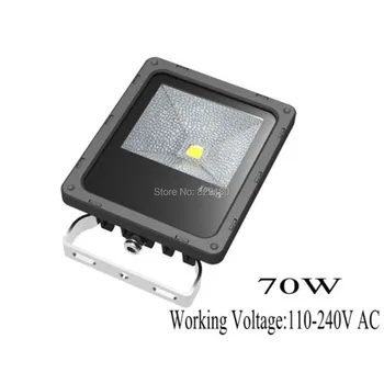 

70W AC 110-240V waterproof flood light Warm White/Cool White LED Outdoor Lamp Retail & Wholesale