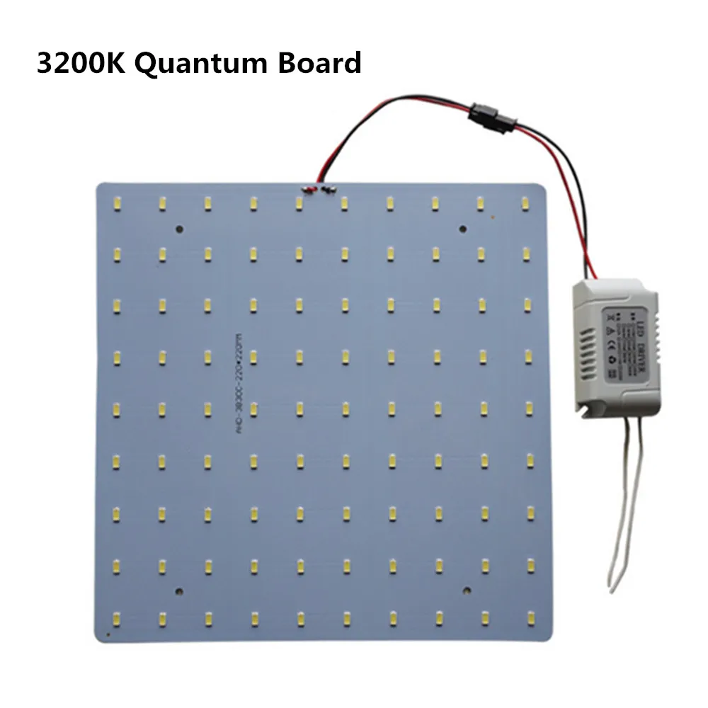 110/220V 10-50 Вт Светодиодный светильник Quantum доска полный спектр samsung 5370 чип 650NM 450NM 520NM 2700-6500K набор «сделай сам» для Светодиодная лампа для выращивания - Испускаемый цвет: 3200K