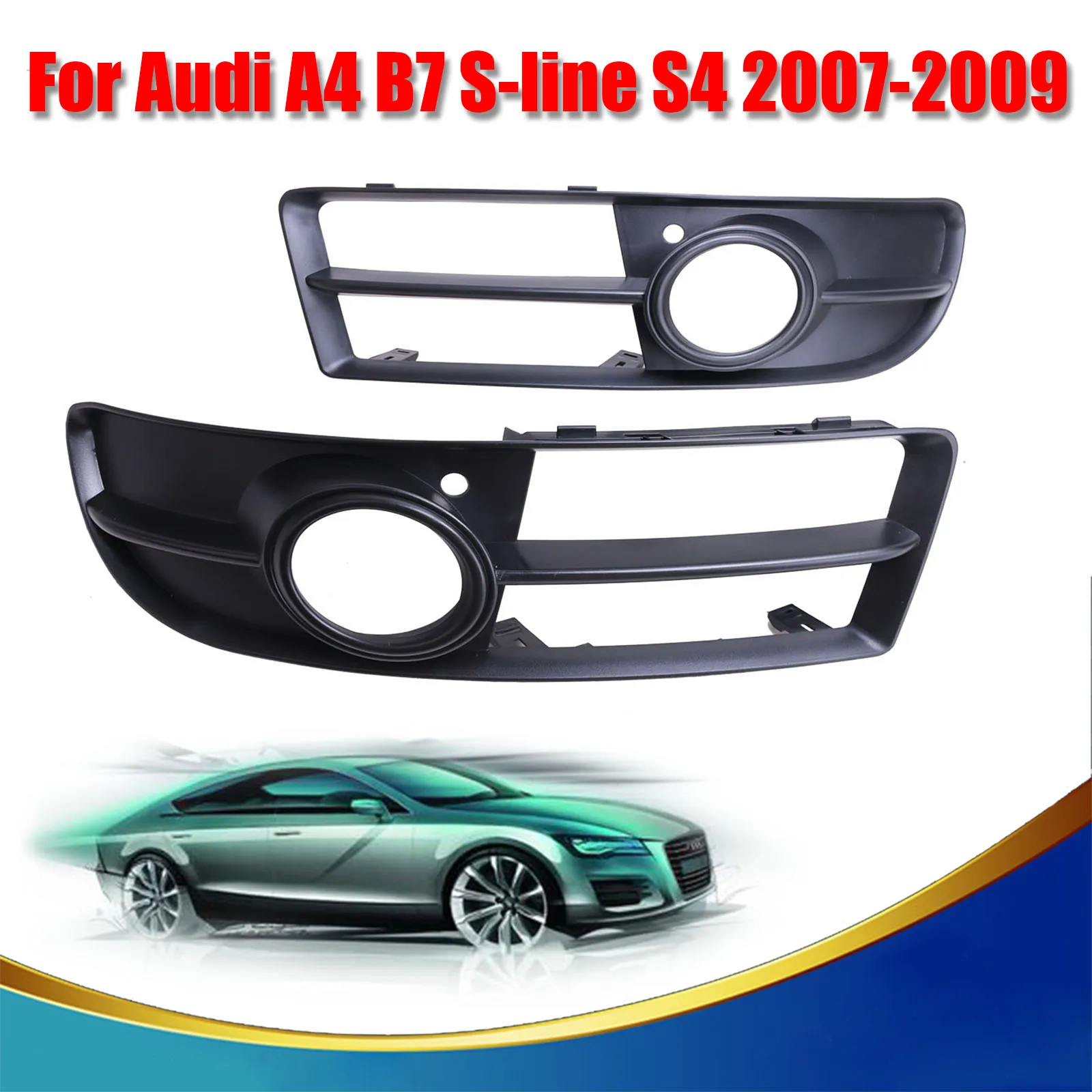 For Audi A4 B7 S line 2.0L S4 2007 2008 2009 Front Lower ...