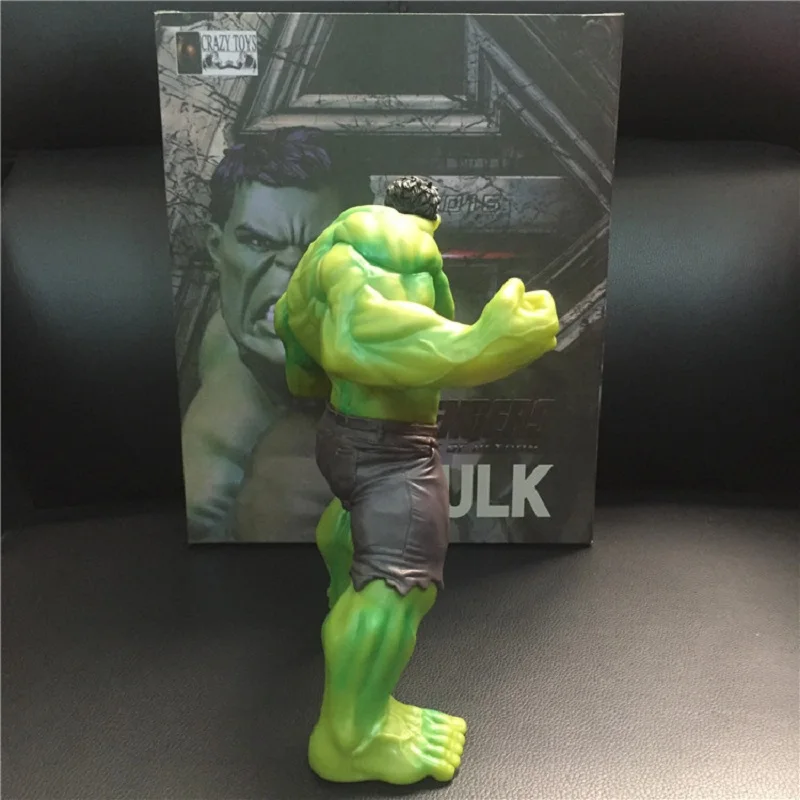 20cm Hot Movie Marvel's The Avengers The Hulk Anime Figure Toy Cartoon Hulk Display Model Collection Toys Children Birthday Gift