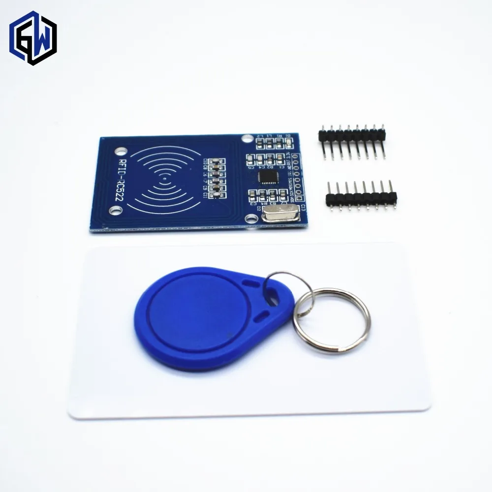 

10pcs TENSTAR ROBOT MFRC-522 RC522 RFID RF IC card sensor module to send Fudan card