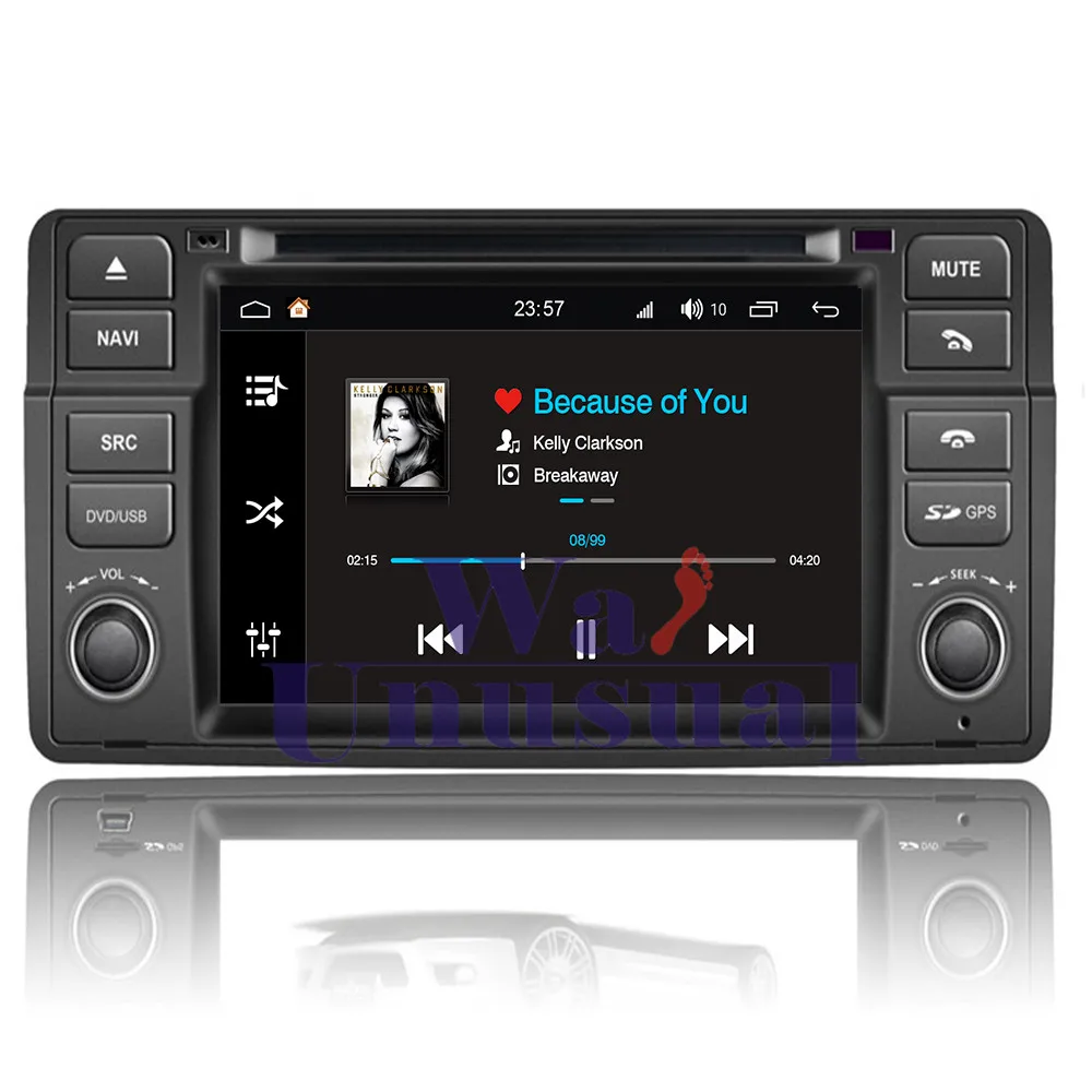 Cheap WANUSUAL 7 Inch WINCA S190 Android 7.1 Quad Core 2G+16G Car Multimedia Player GPS for BWM E46 GPS Navigation with BT WIFI Maps 4