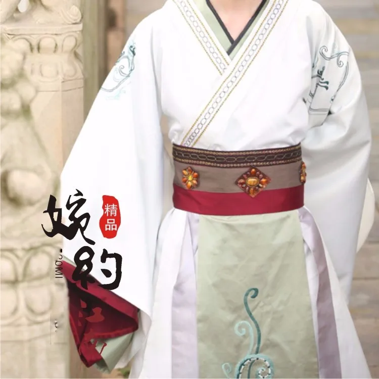 Высокое качество hanfu мужской древний Китайский Императорский костюм телевизионный фильм Древний китайский император одежда о династии Хан Тан мин