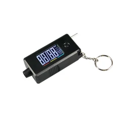 2 In 1 Digital Tire Pressure Gauge Tire Thread Thickness Depth Gauge  for All Vehicles LCD Display Backlit 0-99 PSI 0-15MM