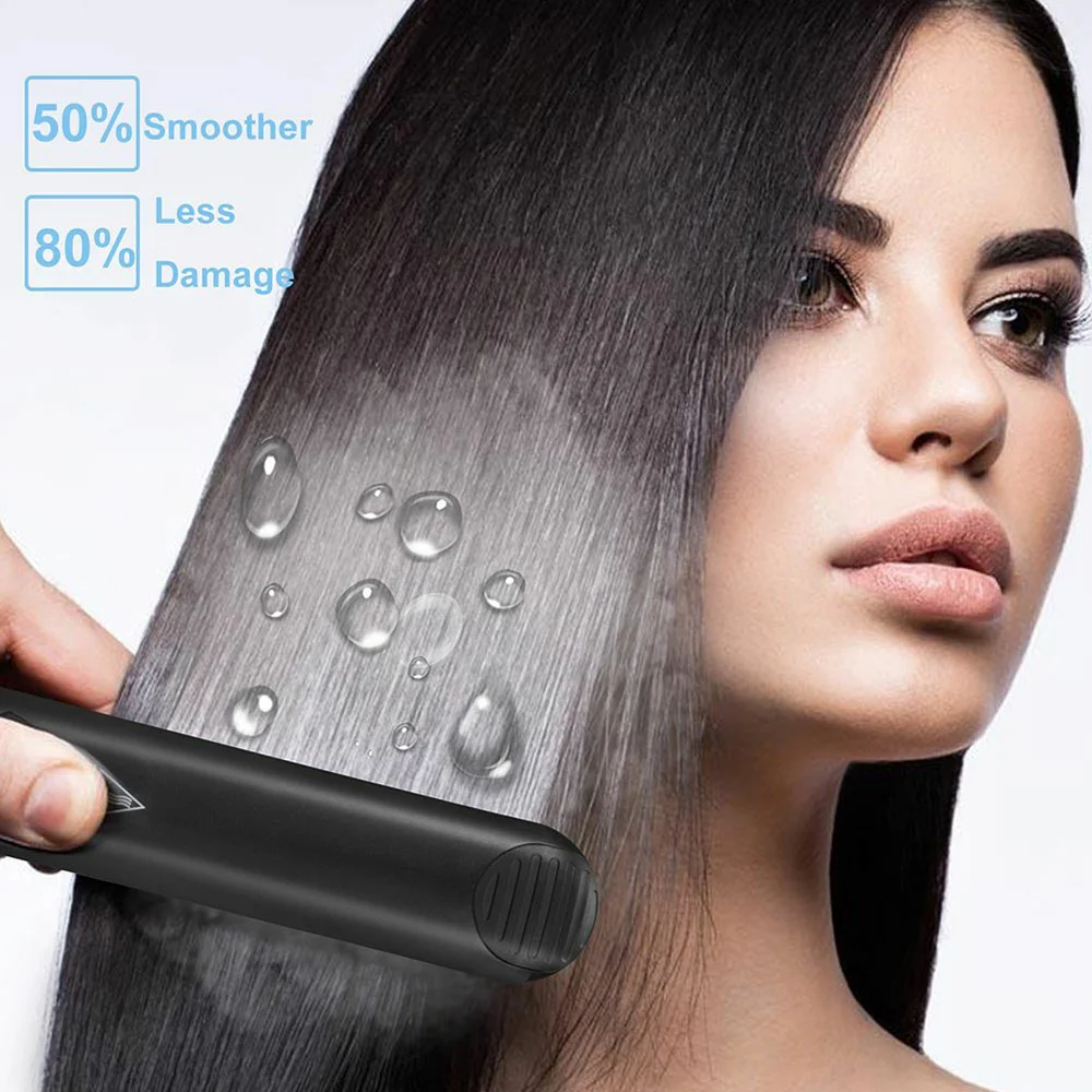 Gustala MD88A Профессиональный паровой Функция плоский железный Турмалин Керамика выпрямитель для волос Электрический выпрямитель волос, утюжок для выпрямления волос