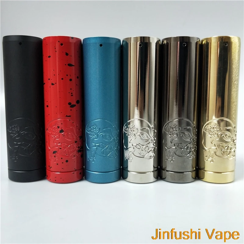 

2019 E Cigarette New Back To Basics V4 Mechanical Mod Kit 29mm Diameter 510 Connection fit 18650 20700 21700 Vape Pen Mods Kit
