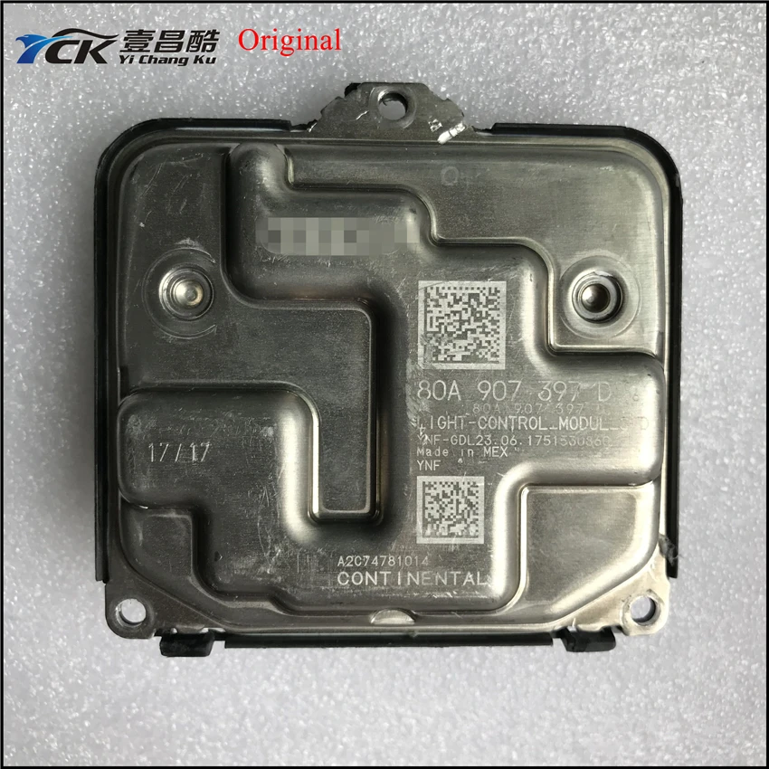 

1PC YCK Original LED Driver Light Control Modul 80A 907 397 D 80A907397D (Genuine and Used)