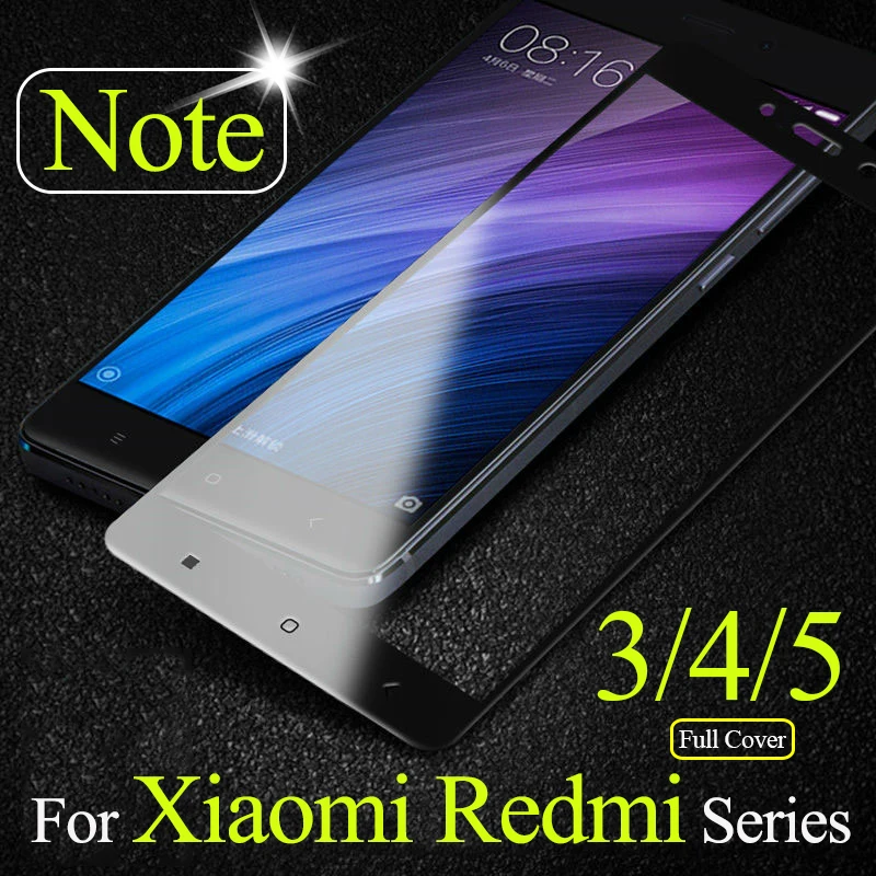

Protective glass on for xiaomi redmi note 4x 4 x 5 3 tempered glas xiomi xaomi ksiomi xiaom note4 note4x note5 full cover tremp