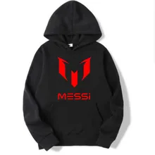 2019 nuevas sudaderas con capucha Lionel Messi Barcelona de manga larga para hombres sudaderas divertidas Messi 100% sudaderas de algodón Tops fanáticos de Argentina