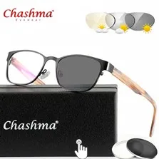 CHASHMA переходные солнцезащитные очки фотохромные очки для чтения для мужчин дальнозоркости пресбиопии с диоптриями наружные очки пресбиопии