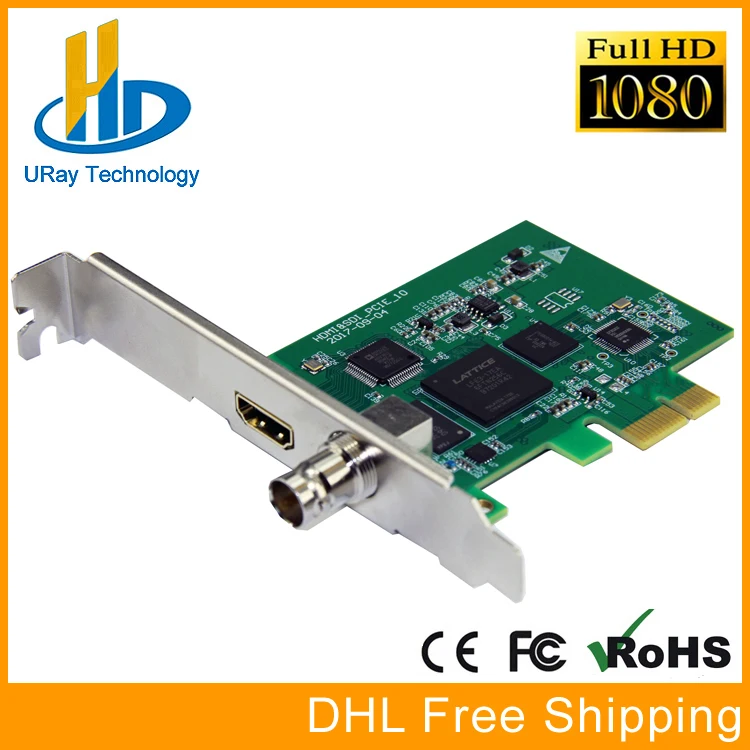 Full HD 1080P HDMI SDI Capture Card PCIe Game Capture PCI E HD Video Audio Grabber