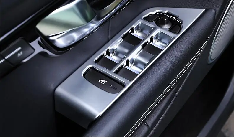 chrome car interior accessories for Range Rover Evoque  (7)
