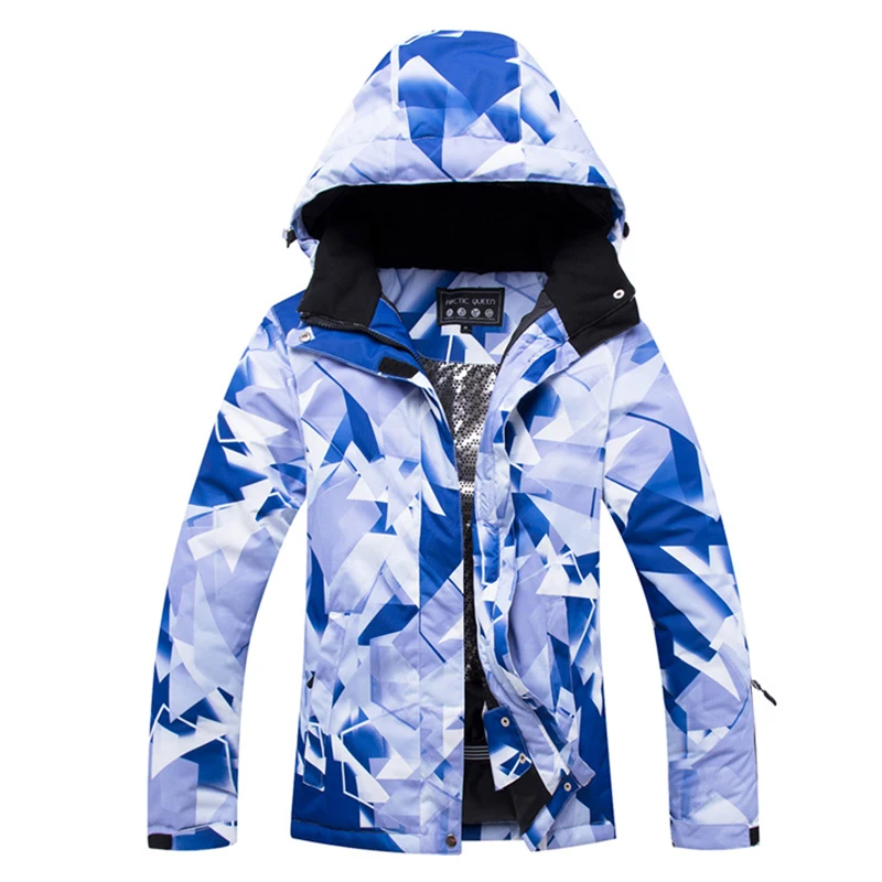Женский высококачественный лыжный жакет-30 градусов Женская ветрозащитная Водонепроницаемая зимняя спортивная одежда Сноубординг уличные пальто
