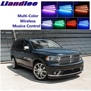 

LiandLee Car Glow Interior Floor Decorative Seats Accent Ambient Neon light For Dodge Durango