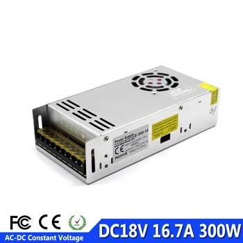 

Universal 300w 16.7A DC18V Regulated Switching Power Supply Transformers 110V 220V AC To DC 18V SMPS For LED Light Strip CNC